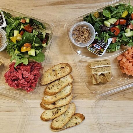 Assiette tartare - menu traiteur