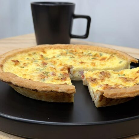 Quiche jambon et bacon