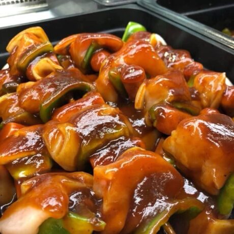 Brochettes de poulet (2)