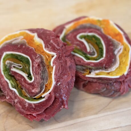 Rosettes de bœuf arc-en-ciel(2)