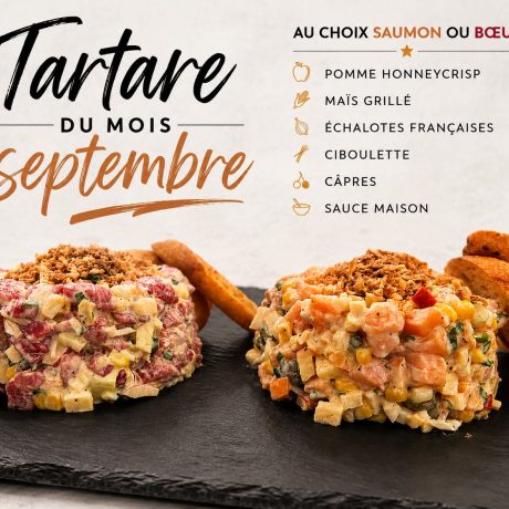 Tartare – Spécial Septembre